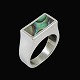 Palle Bisgaard 
- Denmark. 
Sterling Silver 
Ring with 
Abelone #12. 
1960s
Designed and 
crafted by ...
