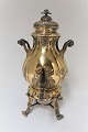 Michelsen. 
Samovar gold 
plated. 
Sterling (925). 
Height 24 cm. 
Count crown 
engraved. 
Produced in ...