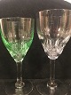Glass 
presumably 
Holmegaard - 
Lyngby.
5 pcs Red wine 
kr / pcs. 125 -
7 uranium 
green white ...