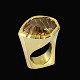 Allan Scharff. 
18k Gold Ring 
with Munsteiner 
Citrine.
Designed and 
crafted by 
Allan Scharff 
at ...