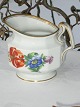 Royal 
Copenhagen 
porcelain. 
Hand-painted 
Saxon flower 
angular, dek. 
no 627. Cream 
jug no. 8564. 
...