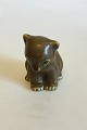 Knud Basse 
Small Stoneware 
Bear 3/55. 
Measures 9 cm / 
3 35/64 in.