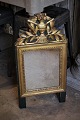 Decorative, 
French 1800's 
mirror with 
fine decorated 
frame with old 
gilding and a 
fine ...