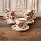 Royal 
Copenhagen Full 
Saxon Flower 
mocca cup 
No. 1546, 
Factory second. 

Factory first 
- ...