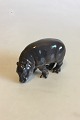 Lyngby Ceramics 
Figurine of 
baby 
Hippopotamus No 
84. Measures 10 
cm / 3 15/16 
in.