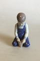 Bing & Grondahl 
Figurine of Boy 
with Bucket No 
2127. Measures 
13 cm / 5 1/8 
in.