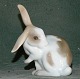 Figure of 
sitting rabbit 
from Bing & 
Grondahl. Good 
condition. 
Factory mark on 
the bottom with 
...