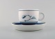 B&G, Bing & 
Grondahl. 
Corinth coffee 
cup in hand 
painted 
porcelain with 
saucer. Model 
number: ...