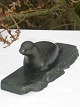 Figurine, seal of soapstone. Length 24 cm. Bredte 7,5 cm.
