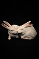 Royal 
Copenhagen 
porcelain 
figure of 2 
small white 
rabbits.
Decoration 
number: 065.
Factory ...