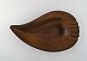 Gunnar Nylund 
for Rörstrand. 
Large teardrop 
shaped ceramic 
dish in brown 
shades of 
1960's.
In ...