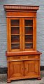 Mahogany book 
cabinet, 
approx. 1910 - 
1920, Denmark. 
Cabinet with 
two doors and 
drawer. Top ...