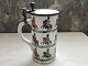 Small mug / 
beer mug from 
the 20th 
century. Horses 
with riders 
Inscription: 
Königlich ...