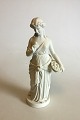 Bing & Brondahl 
Biscuit 
Figurine of 
Standing Woman 
with Flower 
Basket. 
Measures 31 cm 
/ 12 13/64 ...