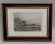 Carl Locher 
Marine Kronborg 
29.3 x 38 cm 
including frame
Signed  CL 
Carl Locher 
1851-1915, ...