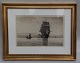 Carl Locher 
1887- 27 x 35 
cm including 
golden frame
Signed  CL 
Carl Locher 
1851-1915, who 
...