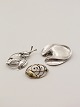 Danish art deco 
silver brooches 
3.5-5 cm. No. 
370630 right 
sold