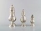 Set of three 
neo rococo 
sugar castors 
in silver 
(830S). 
Northern 
Europe, early 
20th century.
In ...