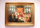 Oil painting on 
canvas from the 
19th century by 
the German 
painter G. 
Otti. The 
painting is ...