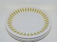 Lyngby Lotus, 
luncheon 
plates.
Danish Modern.
Factory first.
Diameter 20.6 
cm.
There ...