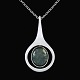 Georg Jensen. 
Sterling Silver 
Pendant with 
Moss Agate #155 
- Max Brammer
Designed by 
Max ...
