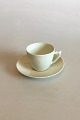 Bing & Grondahl 
Elegance, Creme 
Coffee Cup and 
Saucer No 102. 
Measures Cup: 6 
cm / 2 23/64 
in. x ...