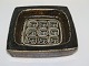 Royal 
Copenhagen art 
pottery, square 
dish.
Designed by 
artist Jorgen 
Mogensen.
Decoration ...