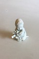 Bing & Grondahl 
Blanc de Chine 
Figurine of 
Child with 
seaweed No 
2266. Deorated 
with gold. ...