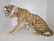 Bing & Grondahl figurine, large tiger.The factory hallmark shows that this was produced ...