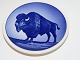 Aluminia - 
Royal 
Copenhagen 
miniature 
plate, bison.
Decoration 
number 
206/2010.
Factory ...