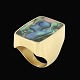 Palle Bisgaard 
- Denmark. 18k 
Gold Ring with 
Abelone #8. 
1960s
Designed and 
crafted by 
Palle ...