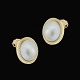 Bent Sørensen - 
Denmark. 14k 
Gold Ear Clips 
with Pearl.
Designed and 
crafted by Bent 
Sørensen - ...