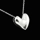 Georg Jensen. 
Sterling Silver 
Heart Pendant 
#247B - Allan 
Scharff.
Designed by 
Allan Scharff 
...
