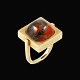 Johan Torp - 
Denmark. 14k 
Gold Ring with 
Moss Agate. 
1960s
Designed and 
crafted by 
Johan Torp - 
...