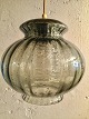 Gray glass 
pendant in 
strong rustic 
glass. From 
approx. 1970. 
Height approx. 
23 cm.