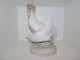 Large and rare 
Royal 
Copenhagen 
figurine, hen 
and cock.
The factory 
mark shows, 
that this was 
...