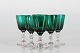 Kastrup 
Holmegaard
6 glatte 
Berlinois 
hvidvinsglas 
med kummer af 
mørk grønt glas
Fra ...