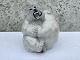 Royal 
Copenhagen, 
Polar bears # 
2317, 16cm 
high, 15cm 
wide, 2nd 
grade, Design 
Knud Kyhn * 
Nice ...
