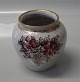Dahl Jensen  
Craquelé 14-167 
DJ Vase with 
flower 12 cm
 Marked with 
the Royal Crown 
and DJ ...