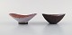 Sven Hofverberg 
(1923-1998) 
Swedish 
ceramist. Two 
unique glazed 
ceramic bowls. 
Beautiful ...