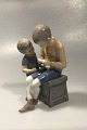 Bing and 
Grondahl 
Figurine - Tom 
and Willy No. 
1648. Designed 
by Ingeborg 
Plockross 
Irminger. ...