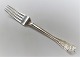 Michelsen. 
Silver cutlery. 
Rosenborg. 
Sterling (925). 
Dinner Fork. 
Length 20 cm.