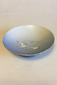 Bing & Grondahl 
Seagull with 
Gold Cake Dish 
on foot No 206. 
Measures 7 cm / 
2 3/4 in. x 
23.5 cm ...