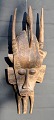 African wood mask, 20th century L.: 52 cm. W: 19 cm.