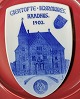 Royal 
Copenhagen 
Commemorative 
plate in 
porcelain from 
1903. Motif 
Gentofte City 
Hall. ...