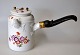Small chocolate 
pot of 
porcelain, 
Frankenthal, 
approx. 1760, 
Germany. Hand 
painted. 
Decorated ...