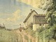 Niels Walseth 
(1914-2001). 
Motif from the 
country. Oil 
painting on 
canvas. 
Dimensions: 
48x68 cm, ...