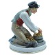 Bing & Grøndahl 
figurine. 
B&G; A 
figurine of 
porcelain, 
fairytale, 
Little Claus. 
H. 16,5 cm. 
...