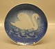 Julilee
1969-1984 Swan 
with cygnets 
9884 Bing and 
Grondahl 
Mother's Day 
Plate  Motif:  
Marked ...