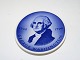 Aluminia - 
Royal 
Copenhagen 
miniature plate 
with American 
President, 
George 
Washington ...